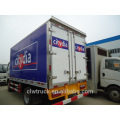 Dongfeng camion fourgon frigorifique frigorifique de 5 tonnes, 4x2 petit camion frigorifique